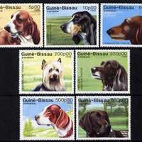 Guinea - Bissau 1988 Dogs set of 7 unmounted mint, SG 1044-50