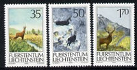Liechtenstein 1986 Hunting set of 3 unmounted mint, SG 900-02