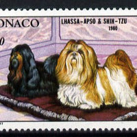 Monaco 1980 International Dog Show 1f 30 unmounted mint, SG1449