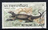 Laos 1967 Water Monitor 200k from Reptiles set fine used, SG 226