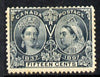 Canada 1897 Jubilee 15c slate good perfs good gum but centred slightly high, mounted mint SG 132
