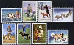 Rumania 1982 Dog - Friend of Mankind set of 8 unmounted mint, SG 4688-95