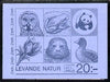 Sweden 1985 Nature 20k booklet complete and pristine, SG SB378