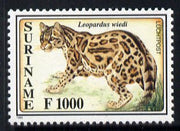Surinam 1995 Tree Ocelot 1000g Air from Big Cats set, unmounted mint, SG1635
