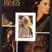 Liberia 2003 Lord of the Rings #6 imperf s/sheet unmounted mint