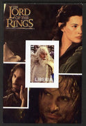 Liberia 2003 Lord of the Rings #6 imperf s/sheet unmounted mint