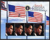 Antigua 2009 Inauguration of Pres Barack Obama perf m/sheet of 4 x $2.75 unmounted mint, SG MS4232