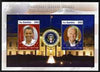 Gambia 2009 Inauguration of Pres Obama perf m/sheet (Pres Obama and Vice Pres Joseph Biden) unmounted mint, SG MS5243