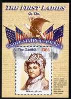 Gambia 2007 The First Ladies of the USA - Abigail Adams perf m/sheet unmounted mint SG MS 5098b