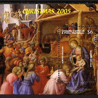 Grenada - Grenadines 2005 Christmas perf m/sheet (Madonna & child - Dominico Veneziano) unmounted mint, SG MS3800