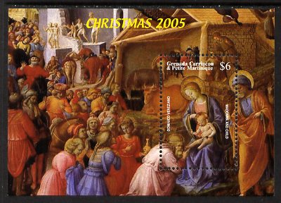 Grenada - Grenadines 2005 Christmas perf m/sheet (Madonna & child - Dominico Veneziano) unmounted mint, SG MS3800