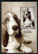 Guyana 2007 Dogs perf m/sheet (Bassett Hound wearing hat) unmounted mint, SG MS6625
