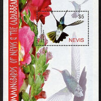 Nevis 2005 Hummingbirds perf m/sheet (Rivoli's 'Magnificent' hummingbird) unmounted mint, SG MS1878