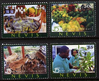 Nevis 2009 15th Anniversary of Agriculture Open Day set of 4, unmounted mint