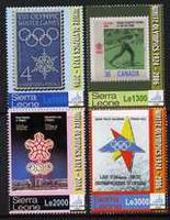 Sierra Leone 2006 Turin Winter Olympics set of 4 unmounted mint, SG 4441-44