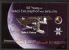Turks & Caicos Islands 2008 50 Years of Space Exploration & Satellites perf m/sheet (International Space Station) unmounted mint, SG MS1899