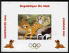 Mali 2010 Bambi with Olympic Rings individual imperf deluxe sheet #4 unmounted mint. Note this item is privately produced and is offered purely on its thematic appeal