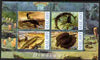Malawi 2010 Dinosaurs #02 perf sheetlet containing 4 values unmounted mint