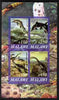 Malawi 2010 Dinosaurs #03 imperf sheetlet containing 4 values unmounted mint