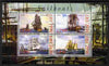 Malawi 2010 Tall Ships #01 perf sheetlet containing 4 values unmounted mint
