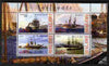Malawi 2010 Tall Ships #02 perf sheetlet containing 4 values unmounted mint