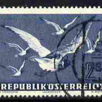 Austria 1950-53 Birds 2s Black-Headed Gulls fine cds used, SG 1217