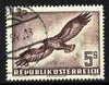 Austria 1950-53 Birds 5s Buzzard fine cds used, SG 1219