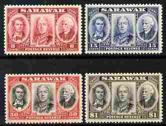 Sarawak 1946 Centenary issue perf set of 4 mounted mint SG 146-9