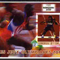 Liberia 2005 London Olympics (2012) imperf m/sheet unmounted mint