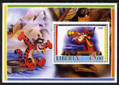 Liberia 2005 Disney's Tigger perf m/sheet #1 unmounted mint