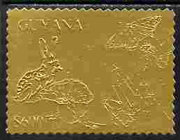 Guyana 2006 Nature Protection $600 embossed in gold foil unmounted mint