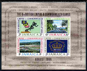 Jamaica 1966 British Empire & Commonwealth Games per m/sheet unmounted mint, SG MS 258