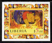 Liberia 2005 50th Anniversary of Disneyland #02 (Pooh) individual imperf deluxe sheet unmounted mint