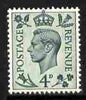 Great Britain 1937-47 KG6 4d grey-green unmounted mint, SG 468