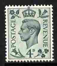 Great Britain 1937-47 KG6 4d grey-green unmounted mint, SG 468