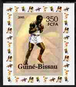 Guinea - Bissau 2006 Sports - Boxing individual imperf deluxe sheet unmounted mint. Note this item is privately produced and is offered purely on its thematic appeal
