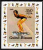 Guinea - Bissau 2006 Sports - Diving individual imperf deluxe sheet unmounted mint. Note this item is privately produced and is offered purely on its thematic appeal