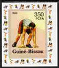 Guinea - Bissau 2006 Sports - Running individual imperf deluxe sheet unmounted mint. Note this item is privately produced and is offered purely on its thematic appeal