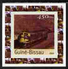 Guinea - Bissau 2003 Locomotives individual imperf deluxe sheet #03 unmounted mint, as Mi 2646