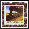Guinea - Bissau 2003 Locomotives individual imperf deluxe sheet #06 unmounted mint, as Mi 2649