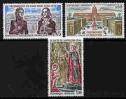 France 1973 History of France (8th series) (Napoleon) set of 3 unmounted mint, SG 2017-19