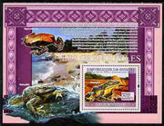 Guinea - Conakry 2009 Frogs perf s/sheet unmounted mint
