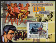 Guinea - Bissau 2010 75th Birth Anniversary of Elvis Presley perf s/sheet unmounted mint