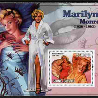 Guinea - Bissau 2010 Marilyn Monroe perf s/sheet unmounted mint