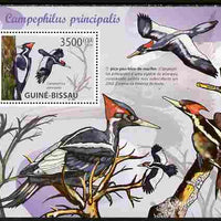 Guinea - Bissau 2010 Woodpeckers perf s/sheet unmounted mint
