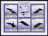 Comoro Islands 2009 Whales perf sheetlet containing 5 values unmounted mint Yv 1651-55