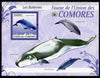 Comoro Islands 2009 Whales perf s/sheet unmounted mint Yv 197