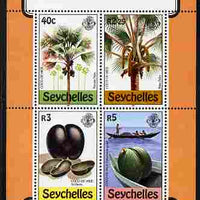 Seychelles 1980 Coco-de-mer (palms) perf m/sheet unmounted mint, SG MS 486