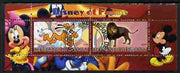 Djibouti 2010 Disney & Fauna #3 perf sheetlet containing 2 values fine cto used