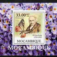 Mozambique 2009 William Kirby Butterflies & Insects #6 individual imperf deluxe sheetlet unmounted mint. Note this item is privately produced and is offered purely on its thematic appeal